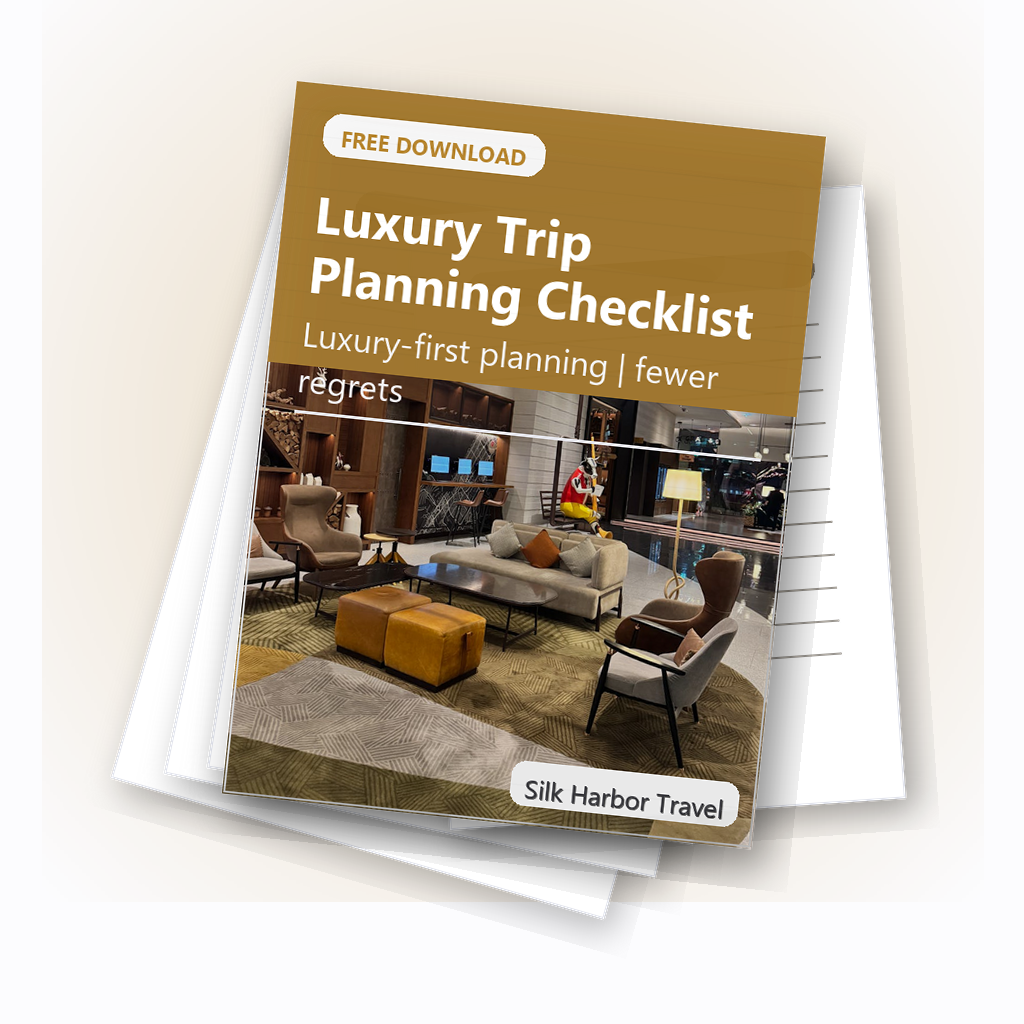 Free download: Luxury Trip Planning Checklist preview